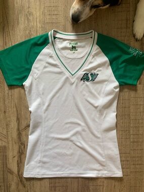 Women’s Fitted Roughrider Football Athletic Jersey-Shirt